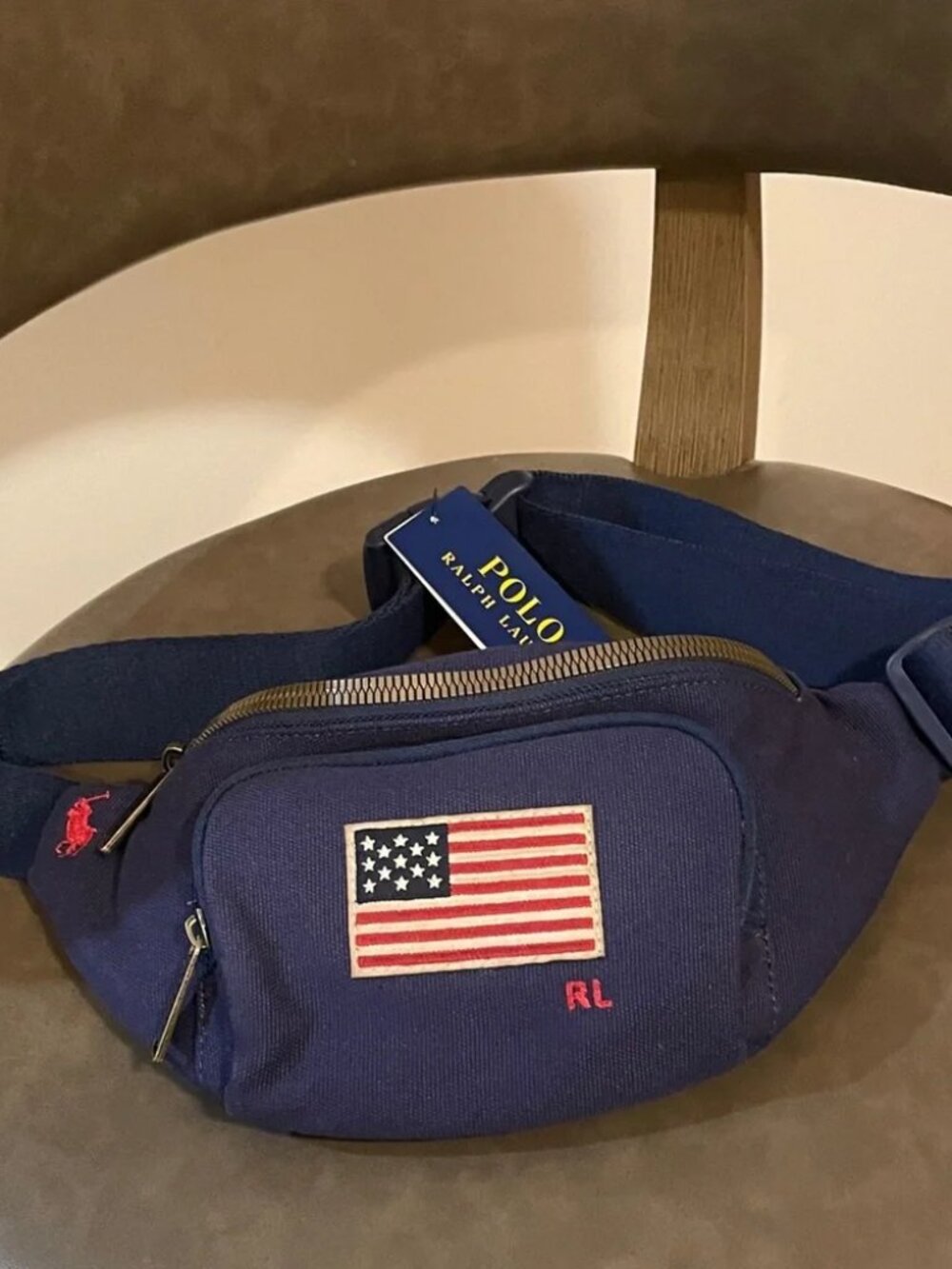 Polo Ralph Lauren Americana Belt Bag New with Tags